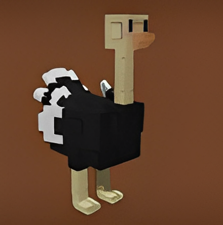 Huge Ostrich